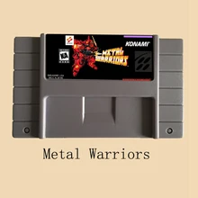 Металлические воины 16 бит большая серая игровая карта для NTSC игровой плеер 10 шт./партия