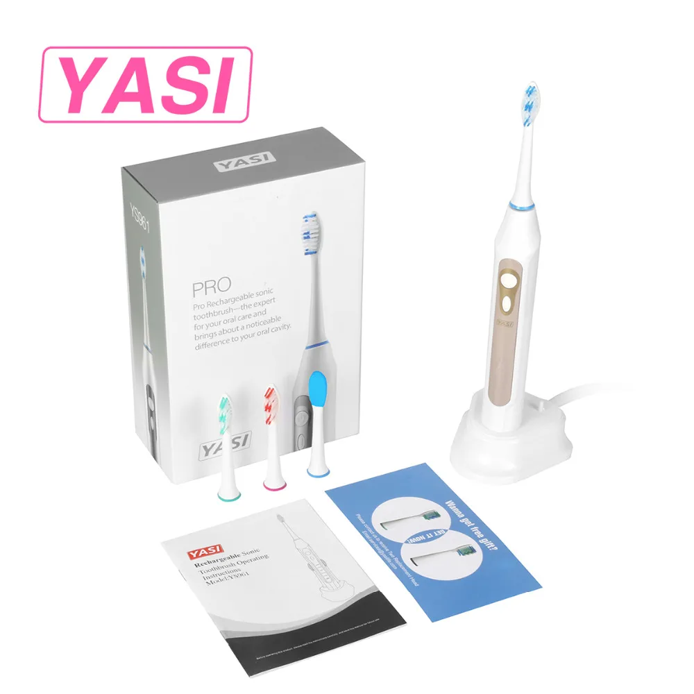 Yasi 961 Перезаряжаемые Батарея Sonicare Электрические зубные щётки взрослых Броссе A