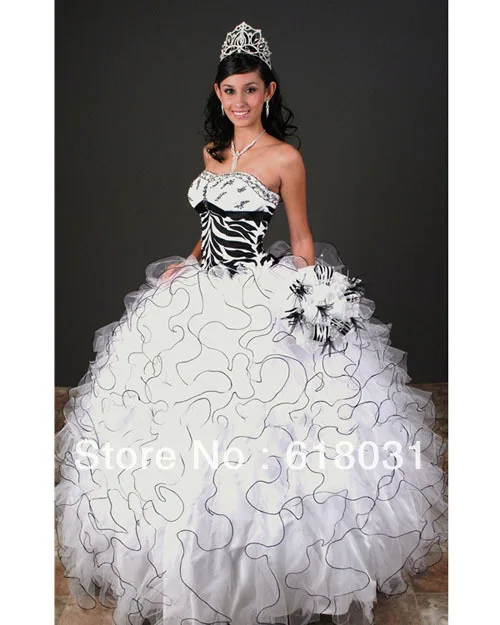 Zebra Bride Dresses