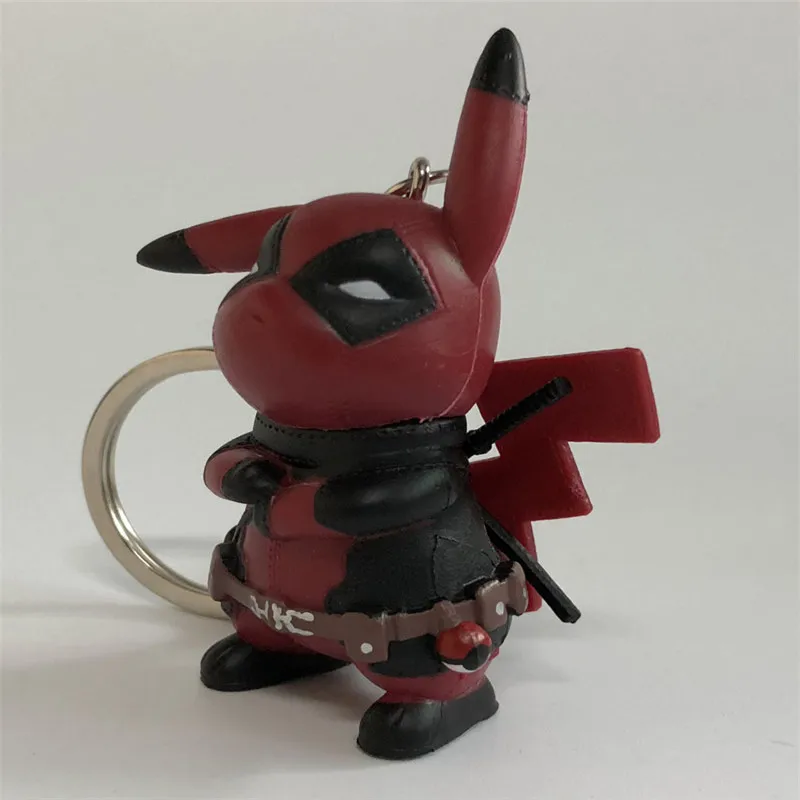 

2019 POP Fashion Jewelry Toys Keychain Marvel Captain Pikachu Key Ring Kids Wonder Women Key Chain Bag Pendant Jewelry