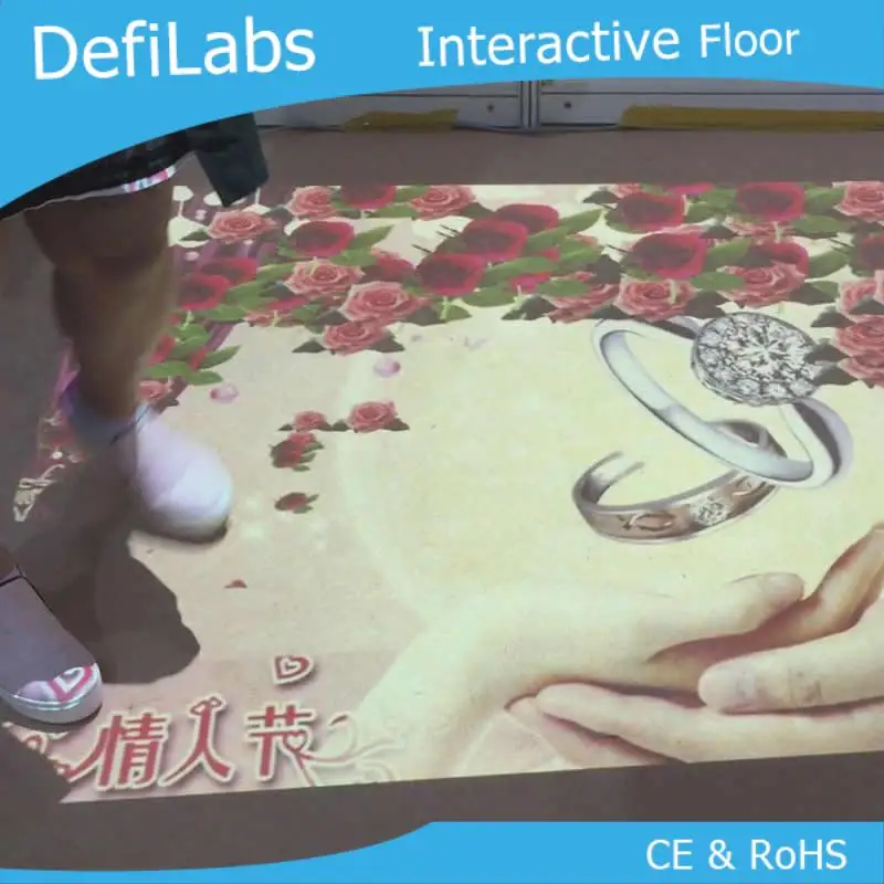 

DefiLabs , Magic floor interactive floor projection game/ interactive floor games for kids amusement Center / 130 effects