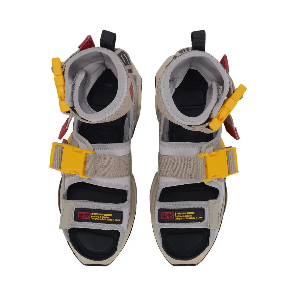 Li-Ning/мужские кроссовки на платформе для баскетбола; Прочные дышащие спортивные сандалии; кроссовки для отдыха; AGBP049 YXB314