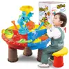 Kids Sand Pit Set Beach Sandpit Table Water Outdoor Garden Play Spade Tool Toy 1