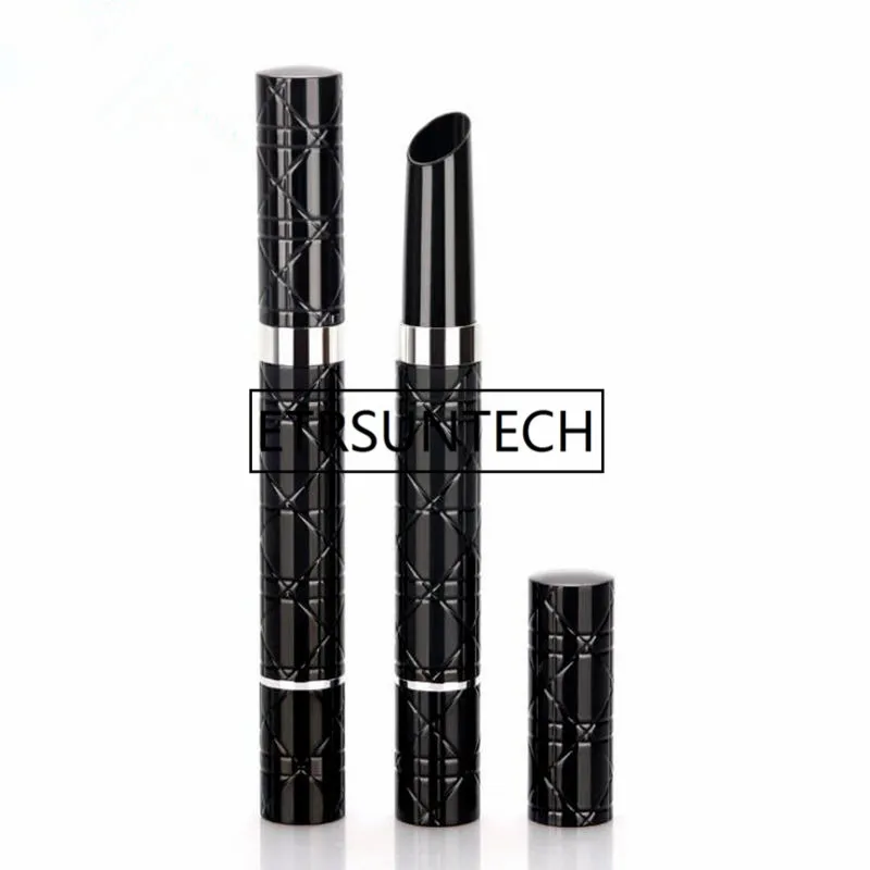 Empty Lipstick Containers Holder Rotating Lip Balm Tubes Bottle black