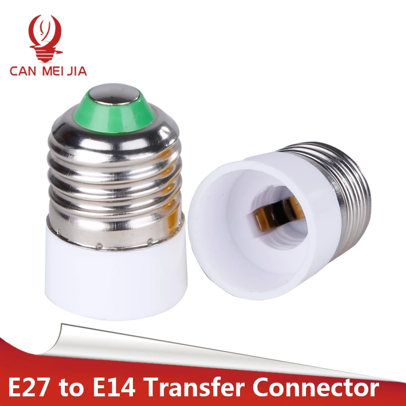 

1pcs E27 To E14 Light Lamp Bulb Adapter Converter Adapter E27 To E14 Socket Light Bulb Adapter Holder