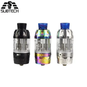 

NEW Original HENGLING Qtank 5ml Double coil Atomizer electronic cigarette Top Refill Design 2 Different Flavor In 1 Tank