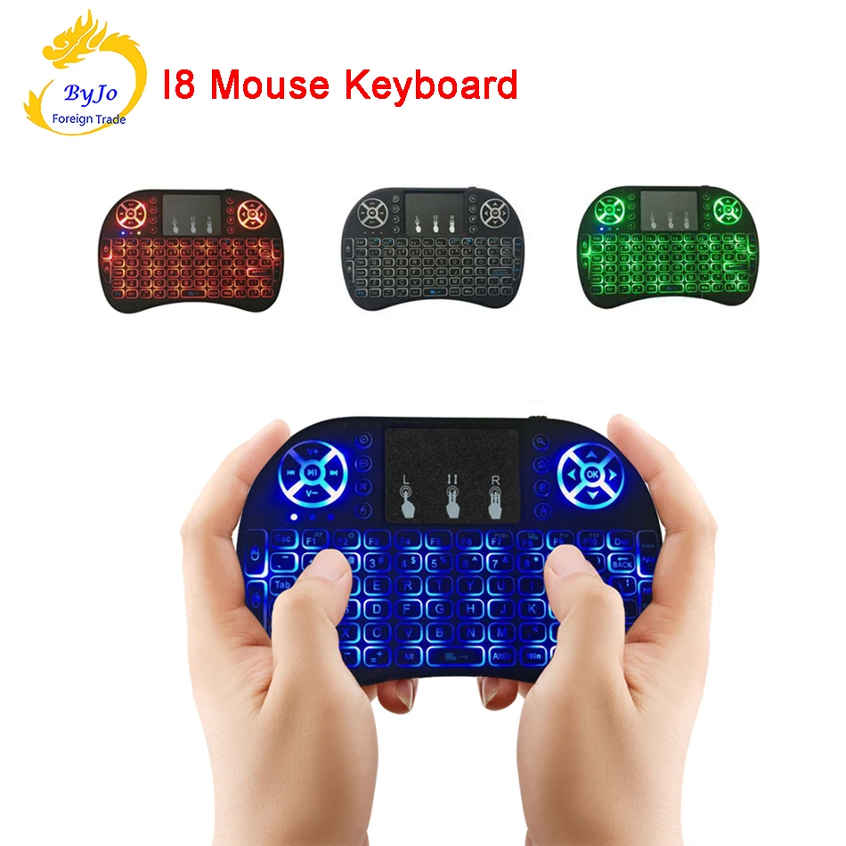 

Mini Wireless Keyboard Rii i8 2.4GHz Air Mouse Keyboard Remote Control Touchpad For Android Box TV 3D Game Tablet Pc