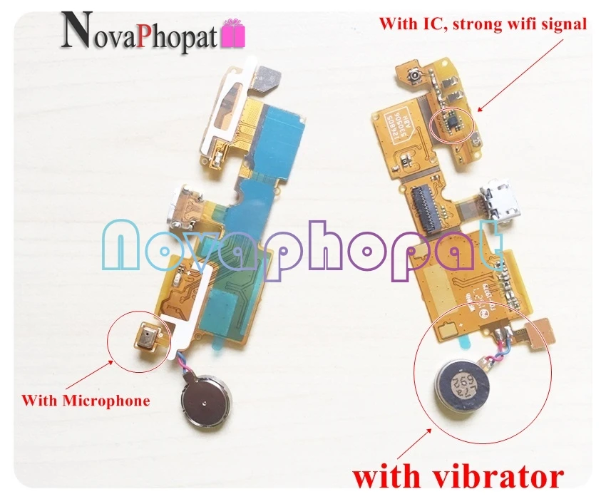 Novaphopat для zte Blade V6 X7 D6 Z7 T660 USB док-станция для зарядки док-станция порт зарядное устройство разъем гибкий кабель доска вибратор микрофон+ отслеживание