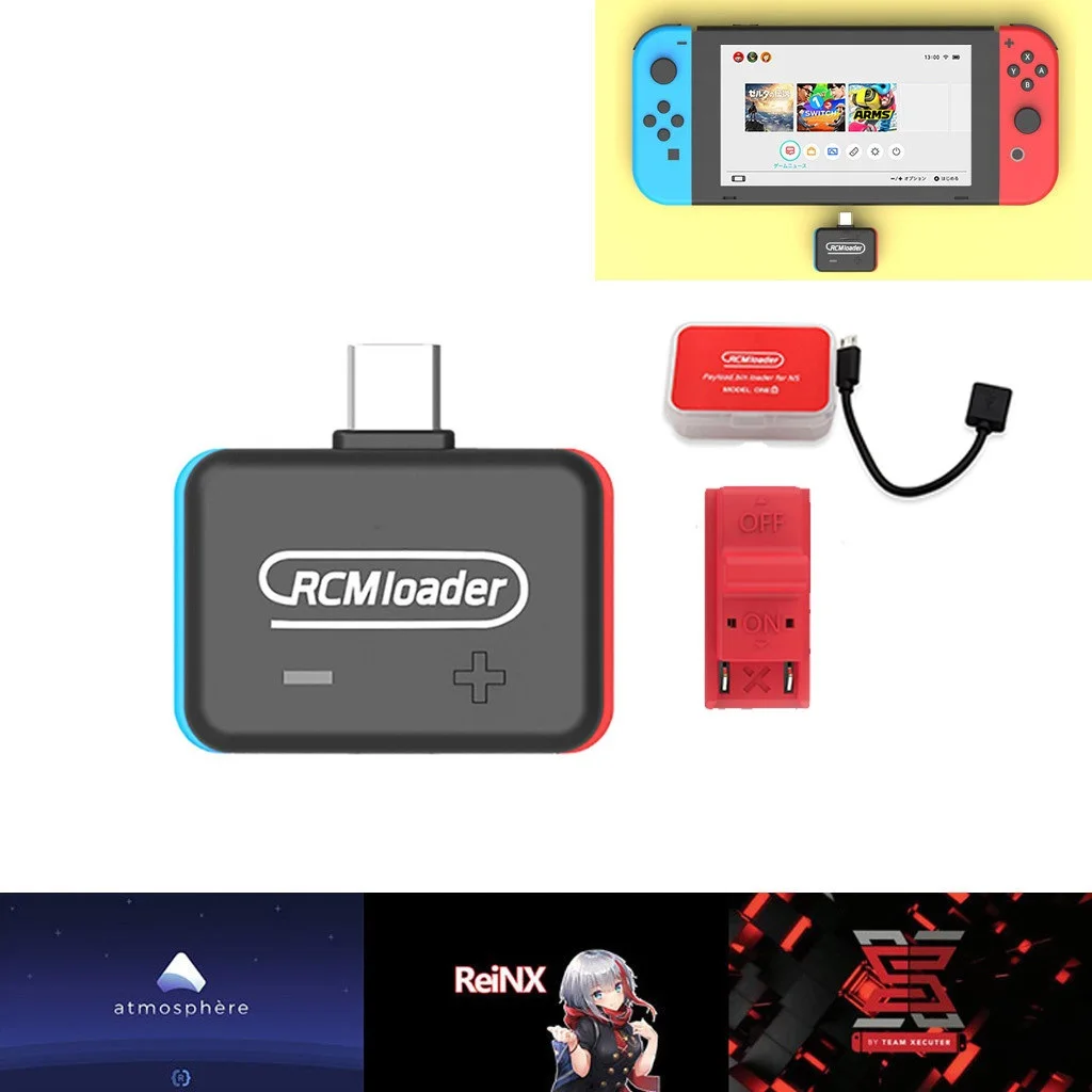 

Bluetooth Wireless Payloads Injector Transmitter Support For Nintend Switch For PC Host Use RCM loader ONE injector Type-C Gamer