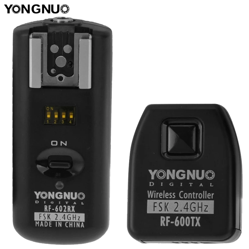 

YONGNUO RF-602 RF602 RF 602 2.4GHz Wireless Remote Flash Trigger for CANON 1000D 450D 400D 350D 500D + FREE SHIPPING