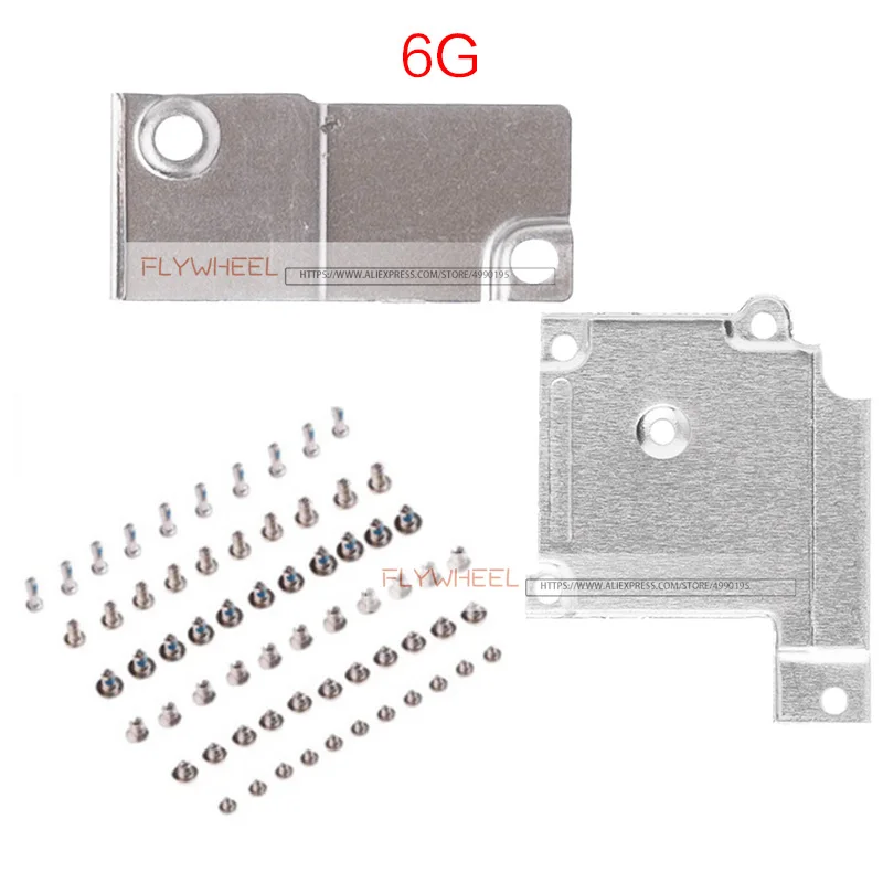 1 комплект для iPhone 5 5S 6 6S 7 8 Plus ЖК дисплей металлический кронштейн крышка +