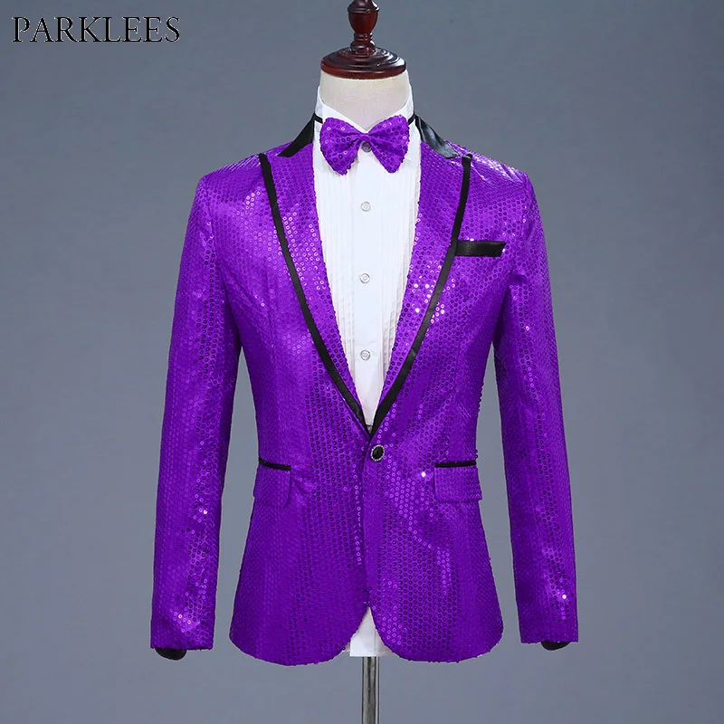 paarse blazer
