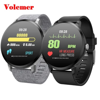 

V11HR Smart watch IP67 waterproof Tempered glass Activity Fitness tracker Heart rate monitor BRIM man women ladies smart band