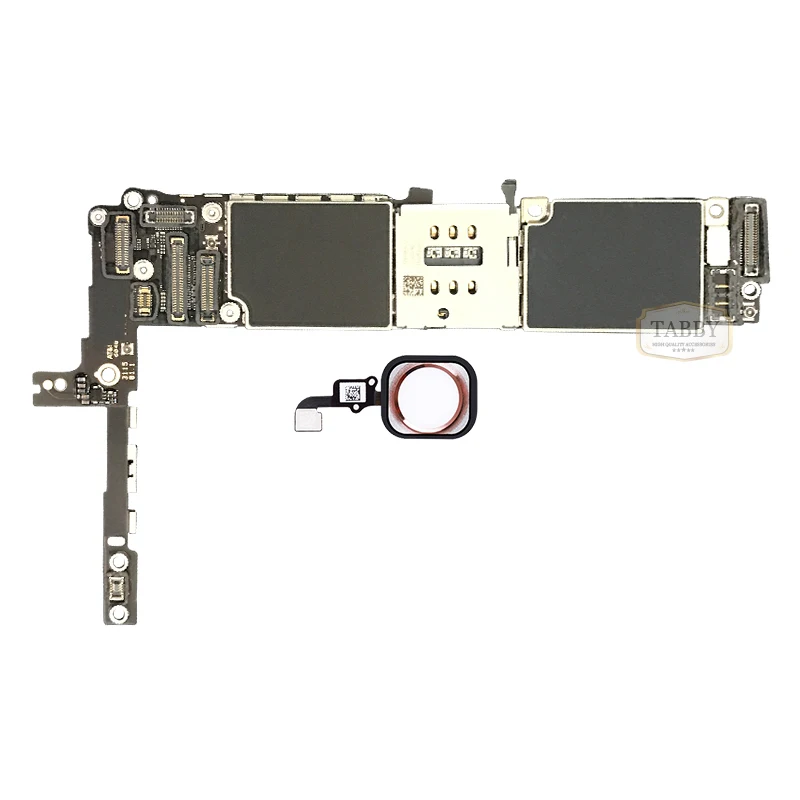 Для iPhone 6S Plus 5,5 дюймов оригинальная материнская плата Заводская разблокированная системная плата с сенсорным ID полный функции логическая плата 16 ГБ/64 Гб/128 г