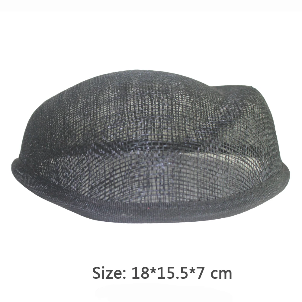 

Sinamay Airline Stewardess Cap Base Fascinator Base For Women Millinery 19.5*19.5cm 10pcs/lot