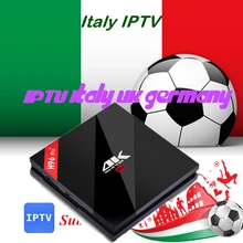 MAX RAM 3GB ROM 32GB Italian IPTV Box Android 7.1 H96 PRO+ 5.8G WIFI Media Player Support 1 Year Italy IPTV Subscription