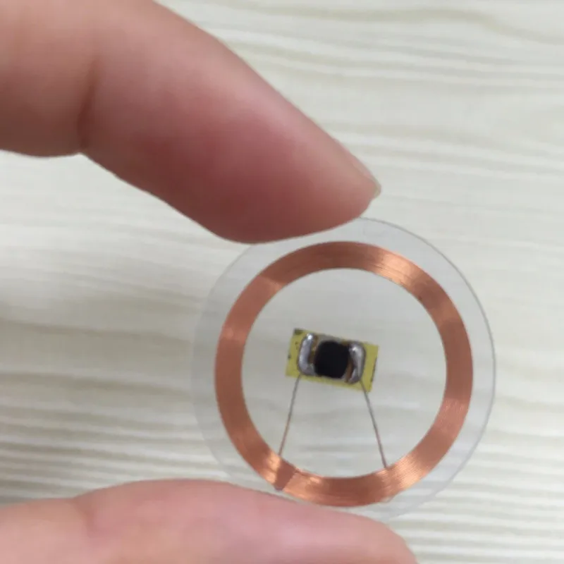 

20PCS TK4100 EM4100 125khz ID RFID Tag Coin Tags Diameter 25MM Transparent Color Access Control