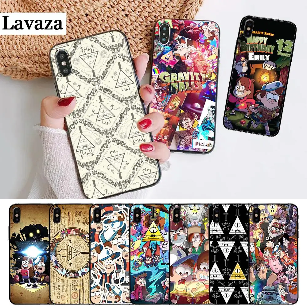 

Lavaza Gravity Falls Anime Painted Silicone Case for iPhone 5 5S 6 6S Plus 7 8 X XS Max XR