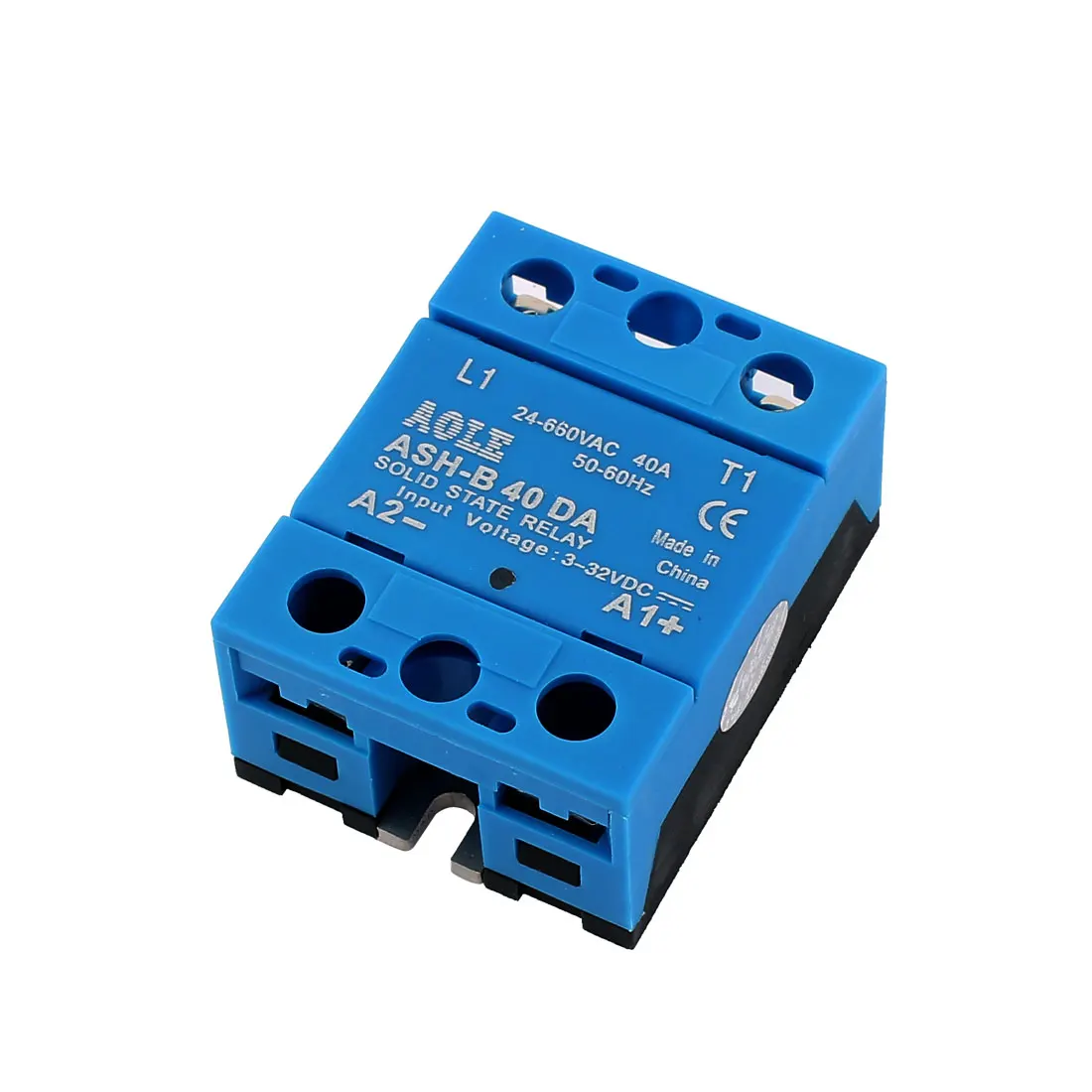 

Ash-B40da 3-32Vdc To 660Vac 40A Single Phase Solid State  To Ac Relay