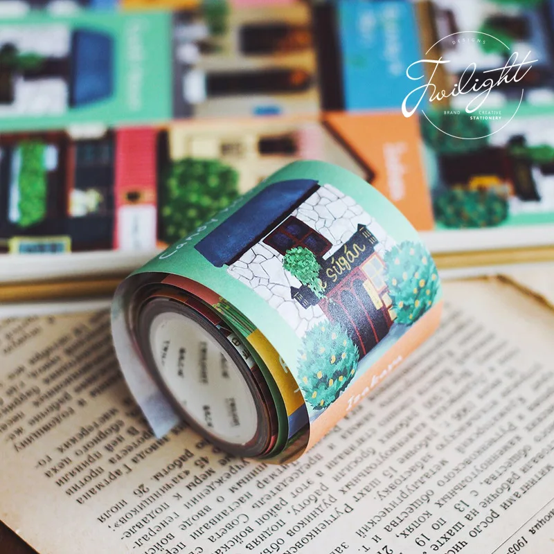 Happy time Cookery notes/Японская еда/Десерт/Городской дом лента для декорации Washi DIY