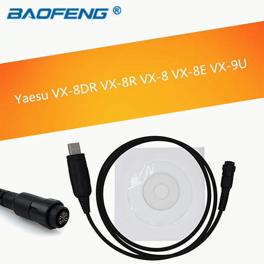 Nova Programação Cabo USB para Yaesu VX-8DR VX-8R VX-8 VX-8E VX-9U Rádios