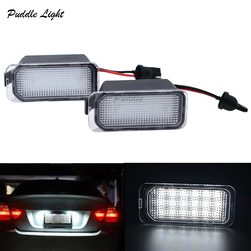 

LED Number License Plate Light for Ford C-MAX Transit Connect Edge Jaguar XJ X351 Jaguar XF X250 White Car Turn Signal lights