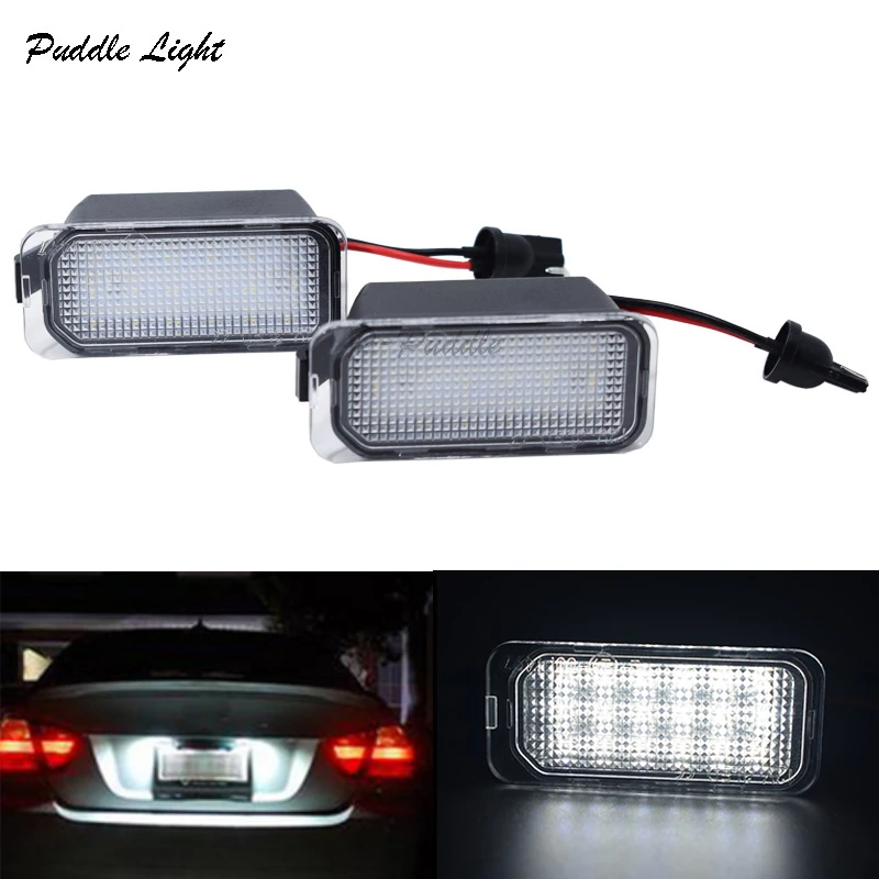 jaguar xf led number plate lights