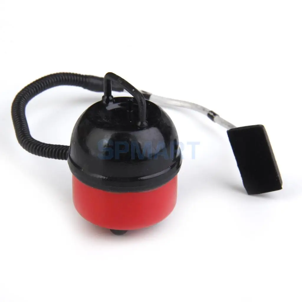 3 Pieces Garden Tools +Cute Red Plastic Vacuum Cleaner for 1/2 Doll House Miniatures Garden Accessories Kids Toy