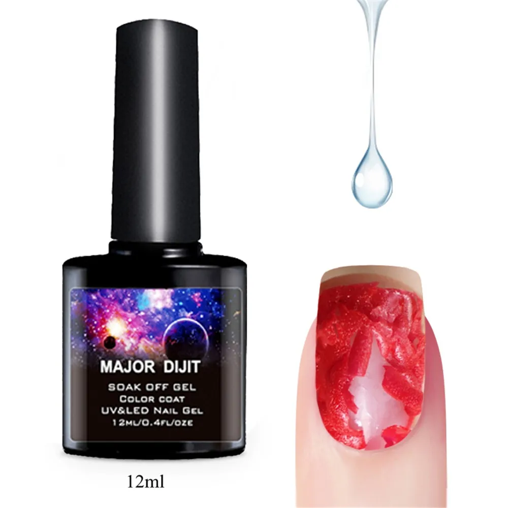 12ml Burst Magic Nail Polish Remove Kit UV Gel With Nail Scraper Set Nail Polish Nail Art Acrylic Clean Degreaser Manicure Gift