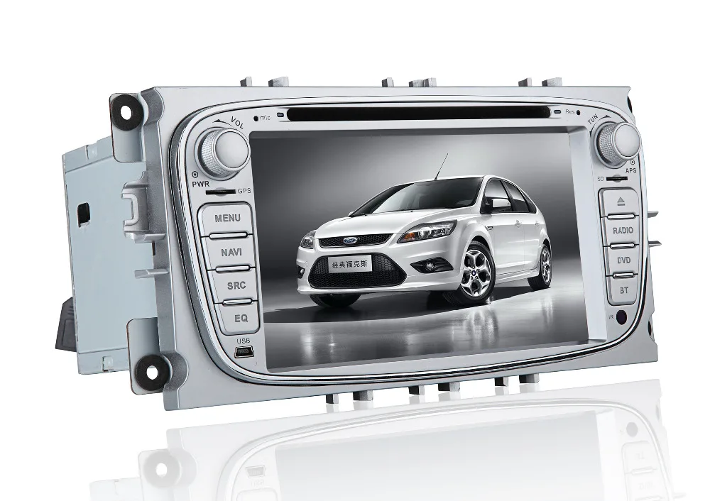 Sale Quad Core+2G RAM Android 7.1 Car DVD GPS Navigation System for Ford Focus/Mondeo/S-max/C-max/Galaxy Car Radio Head unit Canbus 7