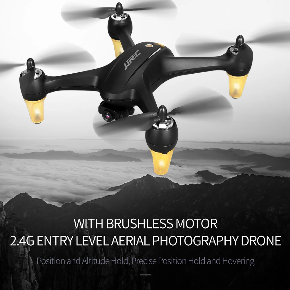 Квадрокоптер JJRC X3P Радиоуправляемый с бесщеточным квадрокоптером камерой 1080P HD и