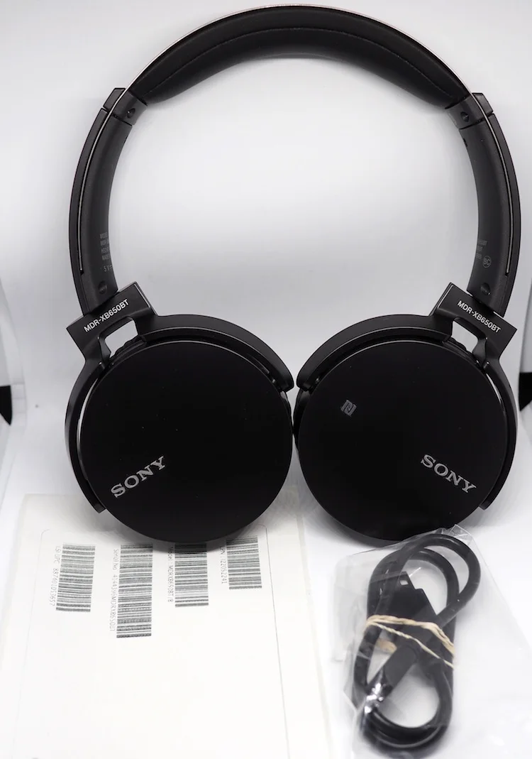 Used Sony Mdr Xb650bt Extra Bass Bluetooth Nfc Wireless Headphones Bluetooth Wireless Stereo Headset Nearly 90 Full New Bluetooth Earphones Headphones Aliexpress