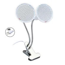 60 Светодиодный s с двойной головкой гибкий дизайн светодиодный завод роста лампочки для растений для выращивания цветов, овощей Крытый парниковый эффект; Выращивание растений без почвы