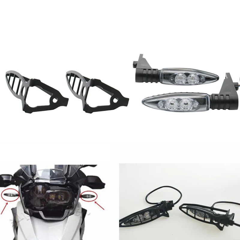 Motorcycle Front LED Turn Signal Indicator Light Blinker For BMW S1000R S1000RR S1000XR R1200GS R1200R R1200RS |