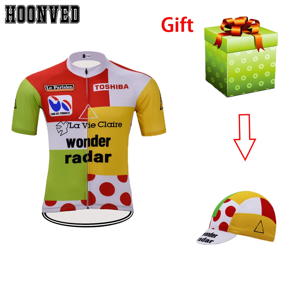 Jerseys Radar La Vie Claire Team Cycling Jersey Retro Road Pro Clothing Mtb Short Sleeve Sporting Goods Cub Co Jp