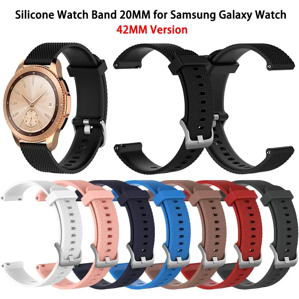 Buy Silicone Replacement Watch Band Wrist Strap 20MM