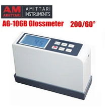 Ag-106b glossmeter, цифровой блеск поверхности метр измерения углов 60 градусов Диапазон измерения 200 ГУ