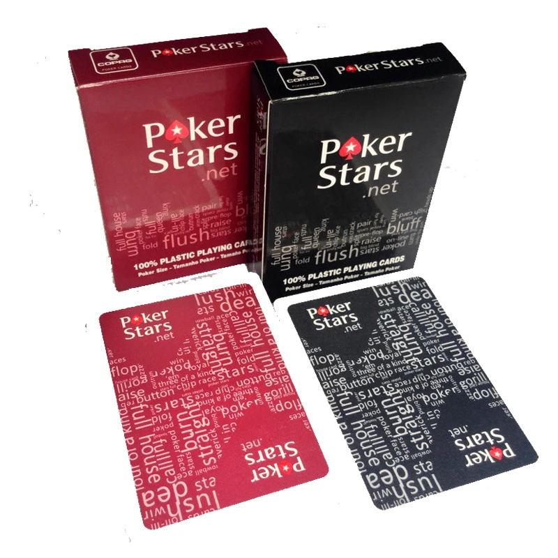 2 Lets/Lot пластиковые карточные игры техасский холдем покер карты Водонепроницаемый играть карточный покер Cartas De Baralho
