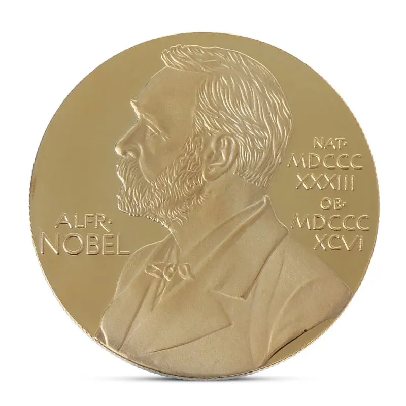 Горячая Alfred Bernhard Nobel Памятная коллекция монет подарок сувенир художественный металлический Antiqu