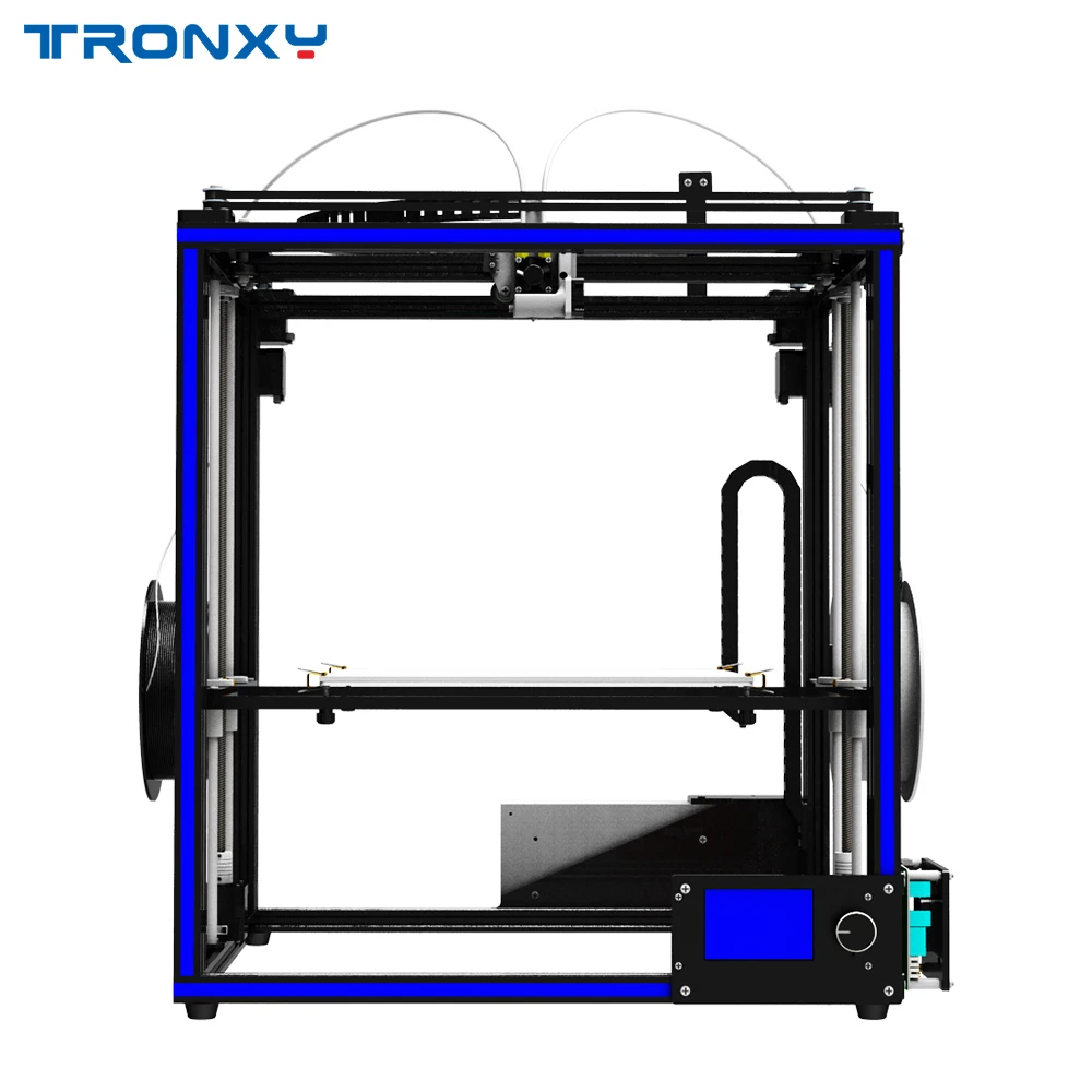 

Tronxy 3D Printer X5S-2E Double Feeding Port One Extrusion Head Full Aluminium Frame Kit Big Printing Size 330*330*400mm