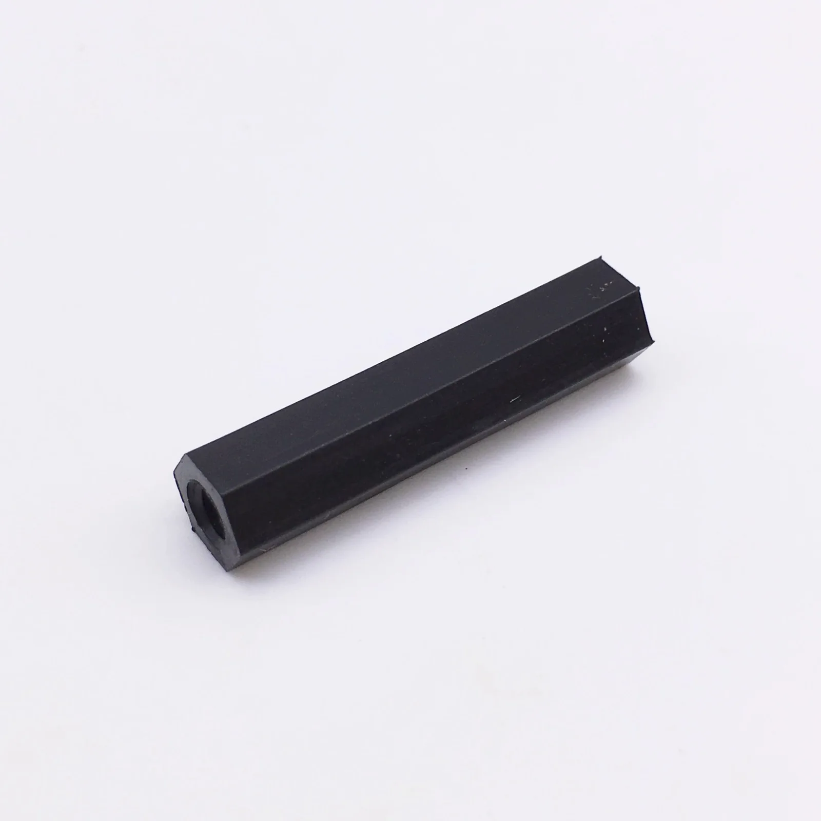

M3x7 Nuts Hex PCB Spacer Standoff Pillar Female to Female Plastic Nylon Accessories for UAV Quadrotor Black Pack 100