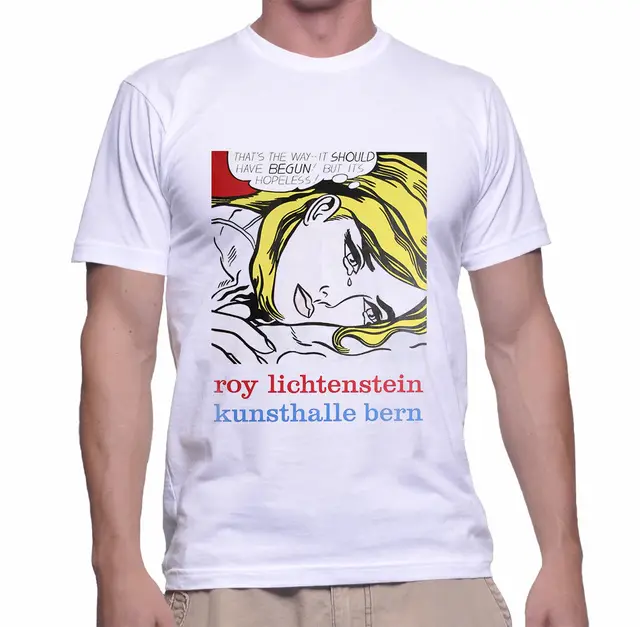 Grosshandel Roy Lichtenstein Kunsthalle Bern T Shirt Grosse S 3xl Weiss Farbe Sale 100 Baumwolle T Shirt Top Tee White Style Von Moilystore 20 42 Auf De Dhgate Com Dhgate