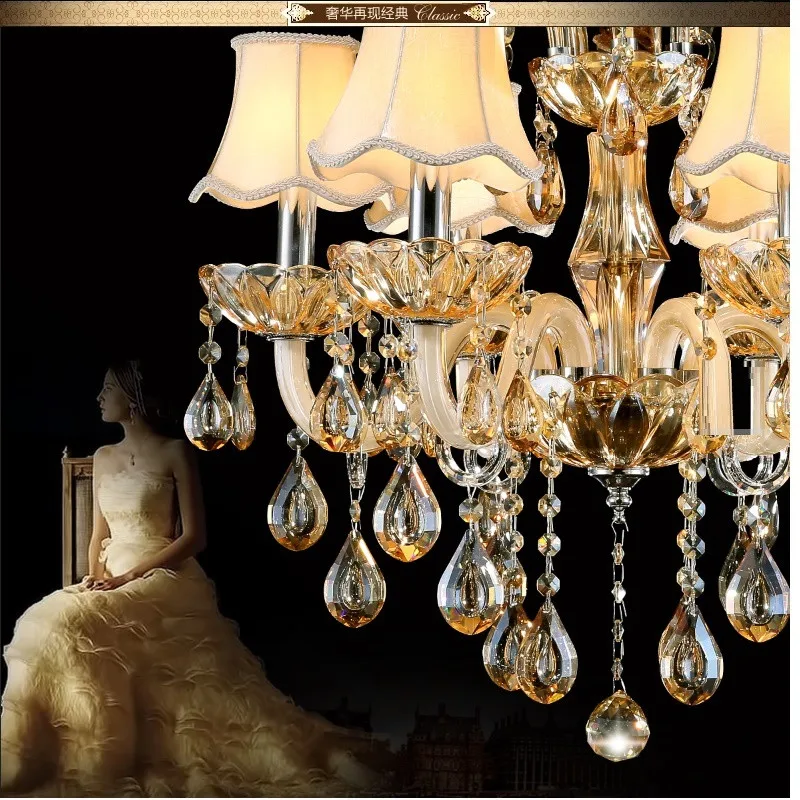 Lustre de cristal clássico