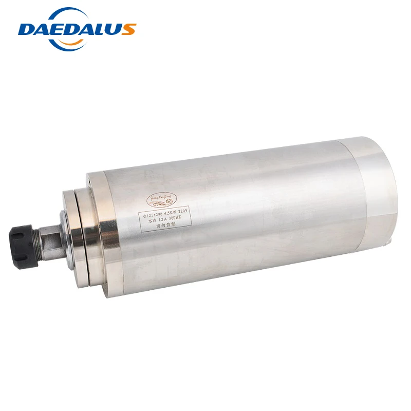 

Spindle Motor 4.5KW Water Cooled Spindle ER25 Router Spindle 380V 125MM Drilling Tools For CNC Engraving Machine