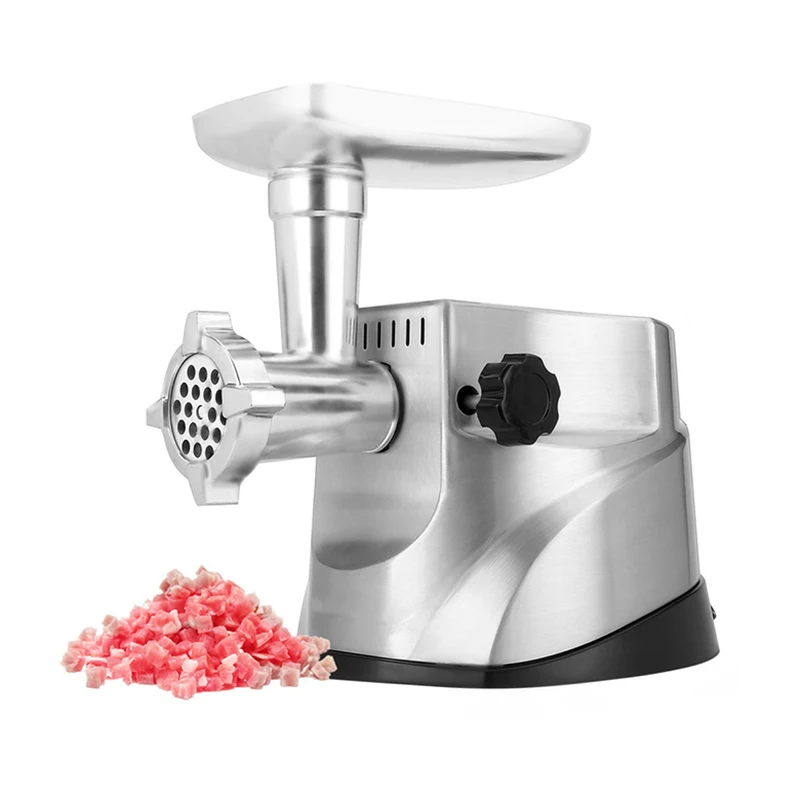 Household Meat Grinder 800w Stainless Steel Sausage Stuffer Meat Mincer Electric Mincing Machine