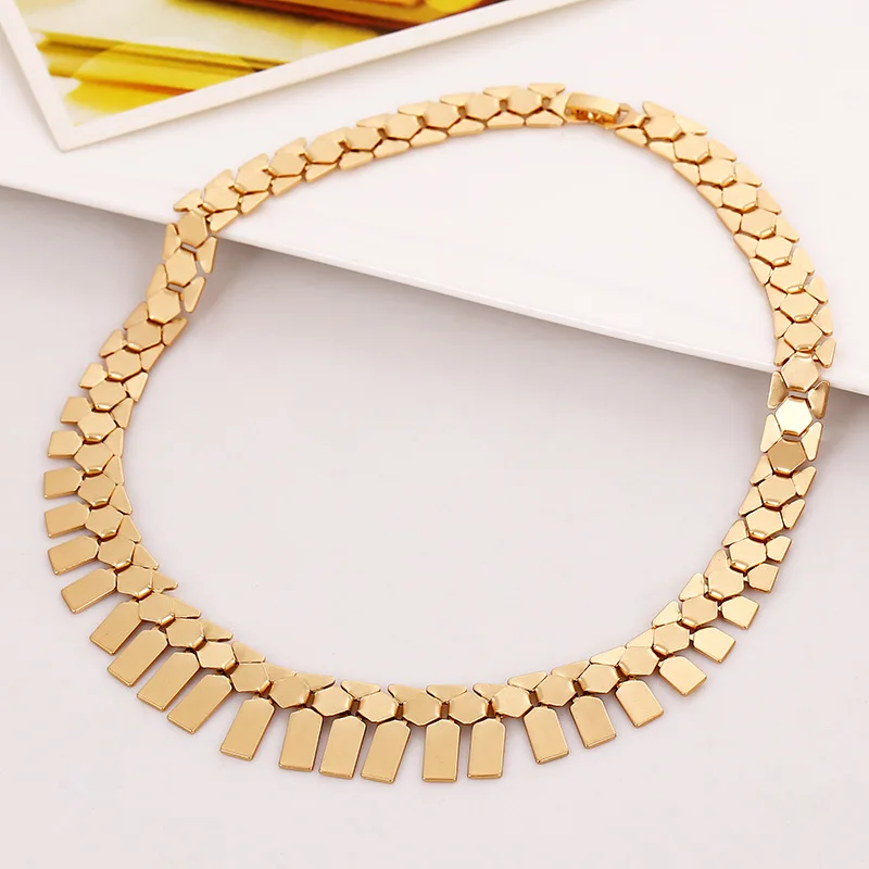 LZHLQ стимпанк металлический массивный колье ожерелье женское ювелирное ожерелье s& Подвески на ожерелье для подарка Вечерние - Окраска металла: Gold color