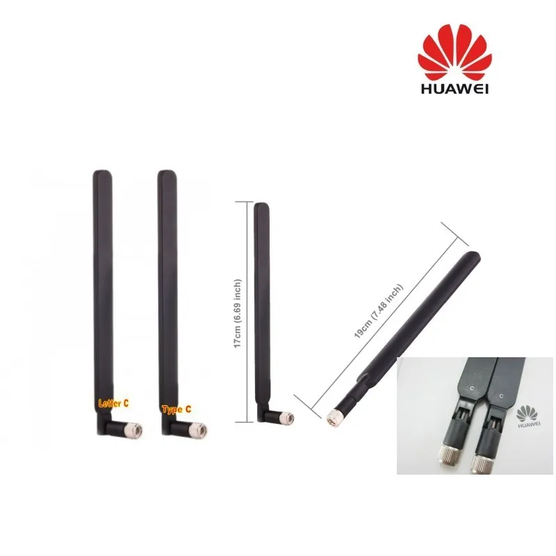Черный цвет 5dbi 4 аппарат не привязан к оператору сотовой связи антенна huawei b593 B890 B315 B310 B880 с sma разъем с буквенным принтом «С»