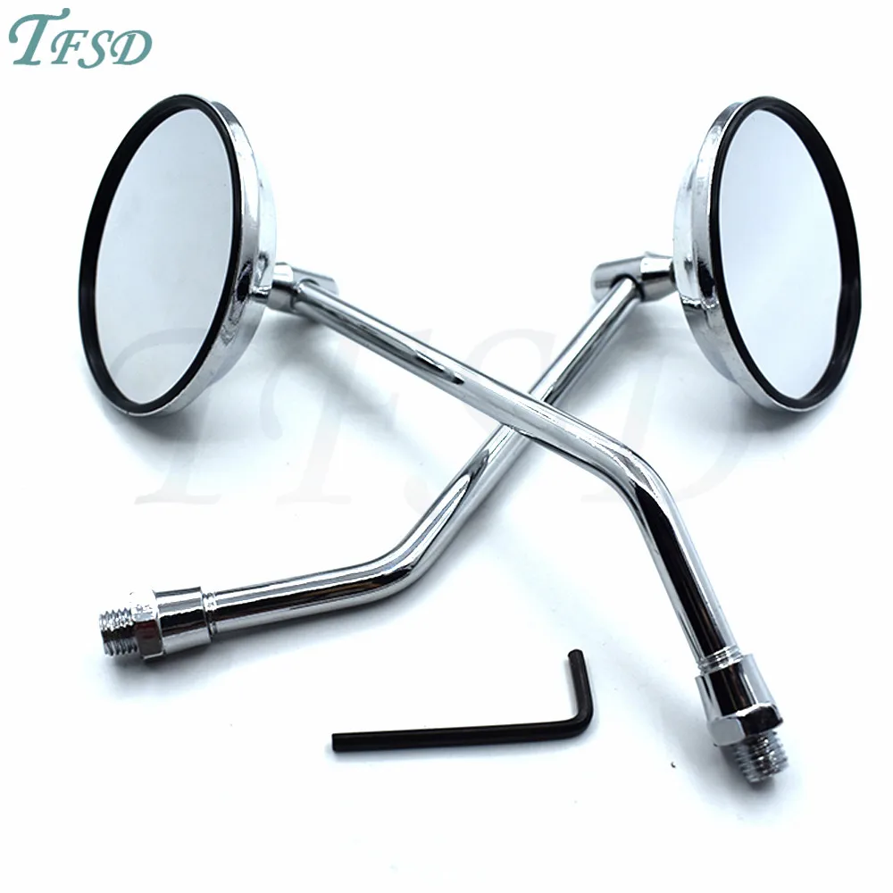 

Universal 10 mm motorcycle rearview mirror scooter bicycle motorbike side mirror for KTM Suzuki BMW Ducati Honda Kawasaki Yamaha