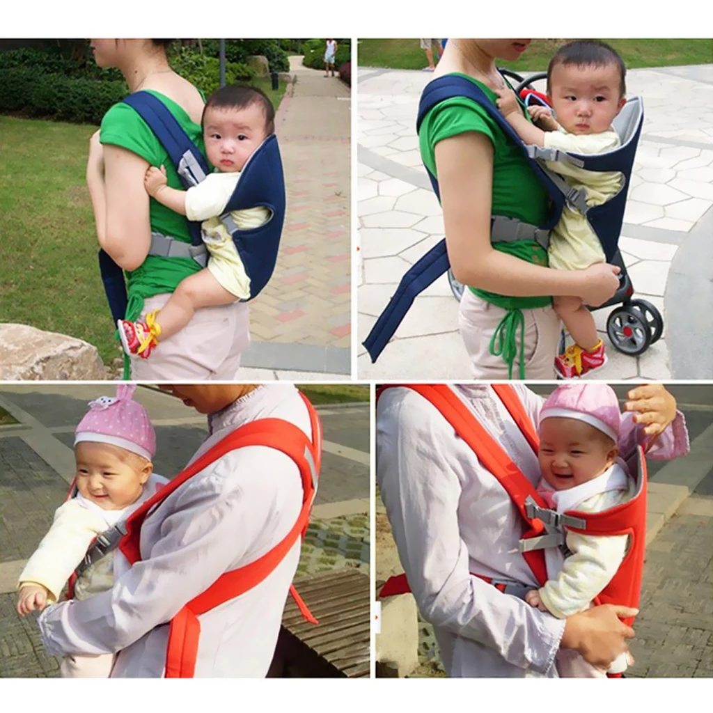 Breathable Infant Baby Carrier Ergonomic Adjustable Wrap Sling Newborn Backpack