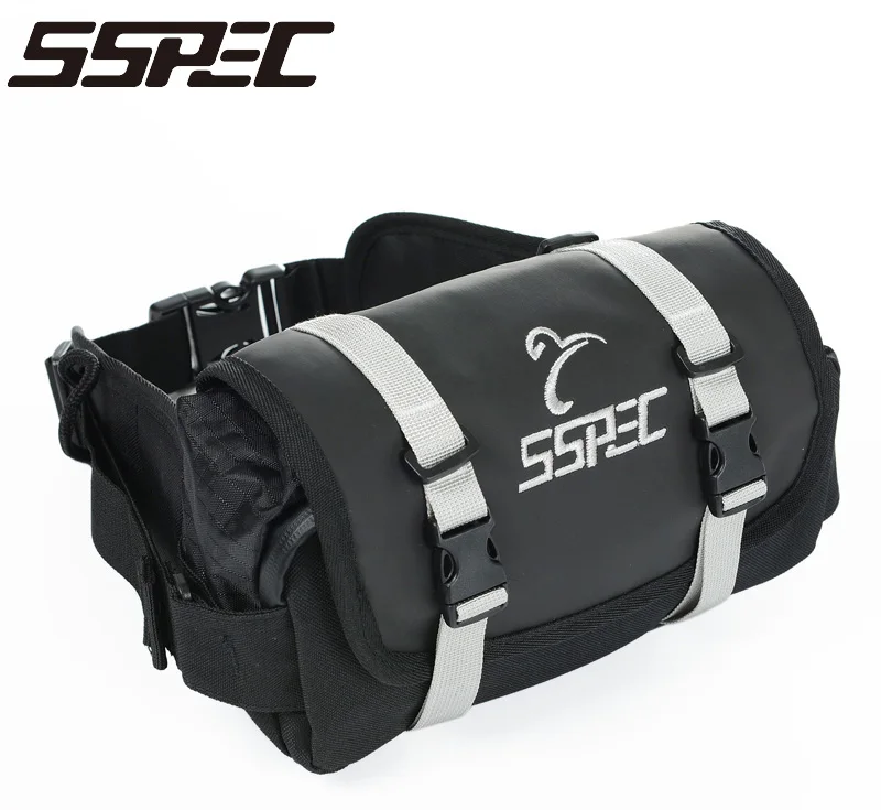 SSPEC Универсальный moto rcycle водостойкая сумка на талии mochila moto для езды на карманах мобильного телефона монеты сумка - Название цвета: SCB-2001